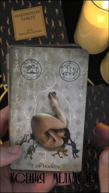 ШЕДЕВР ТАРО который меня покорил. Обзор MADHOUSE TAROT