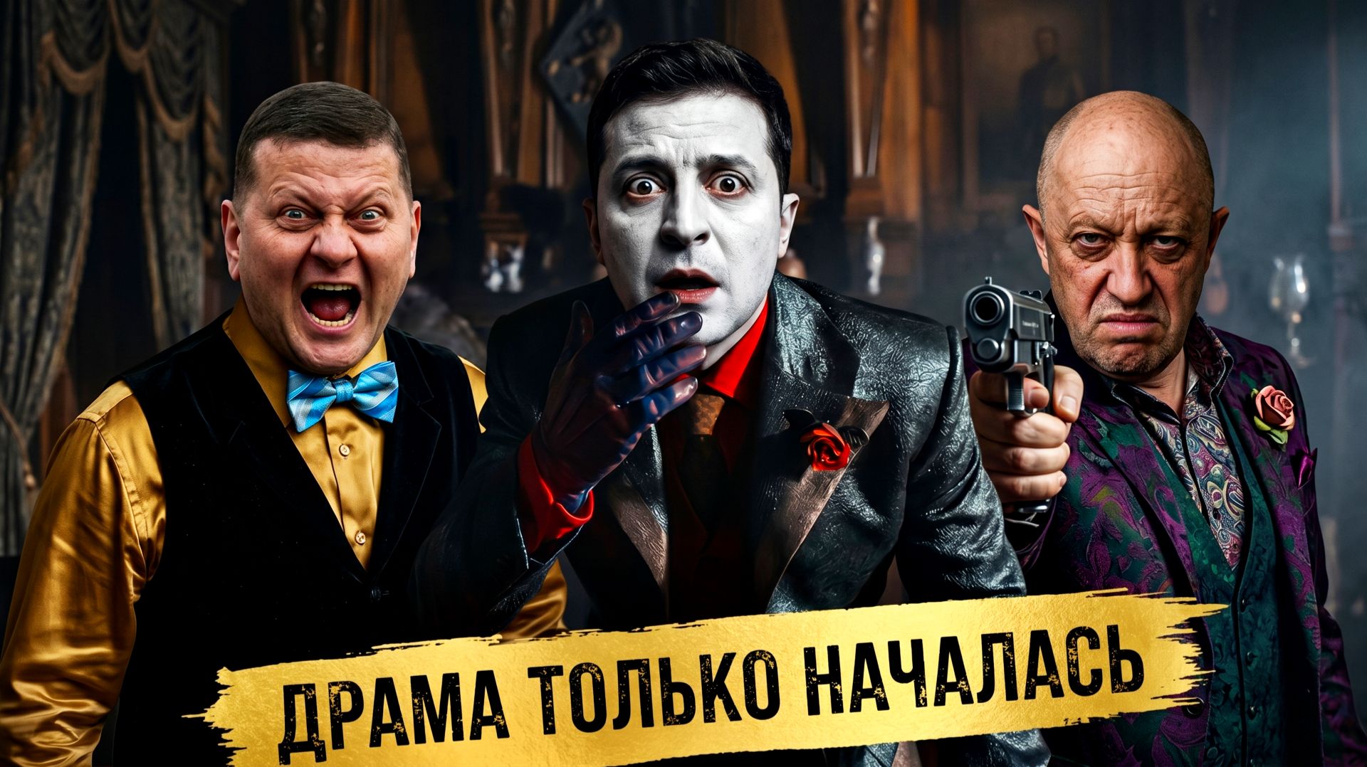 ЗОЛОТАРЕ : ТРУППА БУДАНО, ЗЕ👺 И ЗАЛУЖНЫЙ ТЕПЕРЬ В БОЛЬШОМ ТЕАТРЕ.  НИЧЕГО НЕ БОЯТСЯ. СЛУШАЙТЕ. ШОК