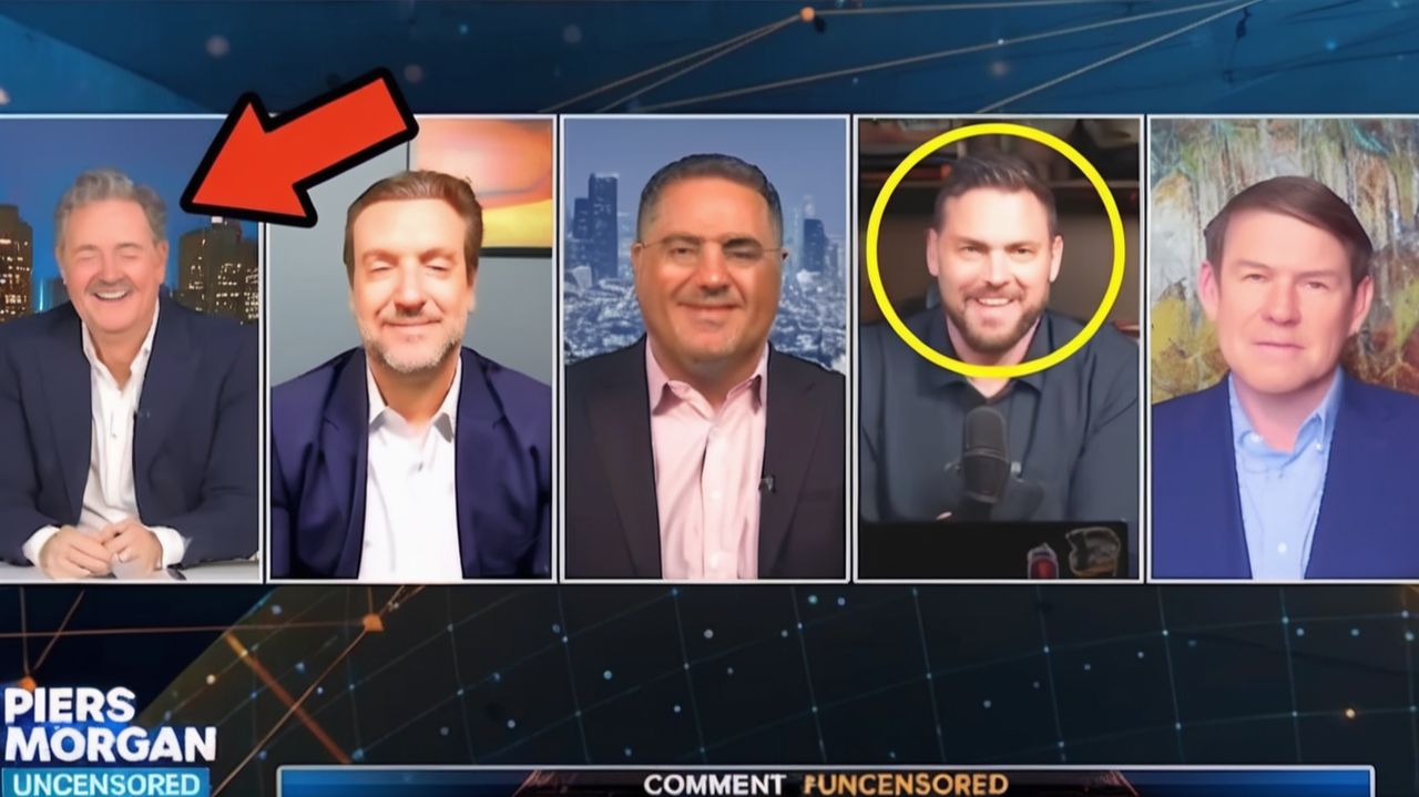 Piers Morgan LAUGHS AT MAGA As LIBERAL ROASTS THEM In Trump Debate