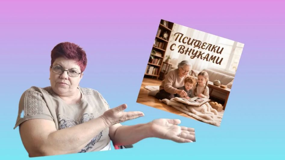 Посиделки с внучатами. 😊🤗😘