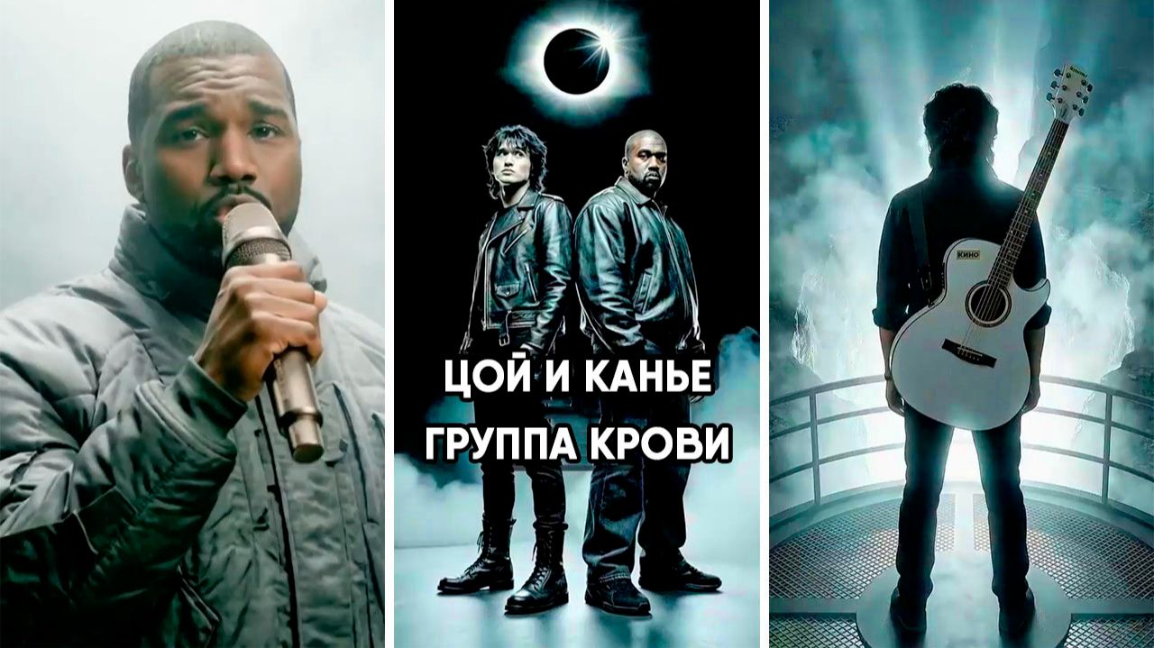 Виктор Цой и Канье Уэст - Группа крови