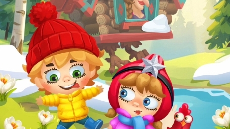 Мир домовят. Три в ряд