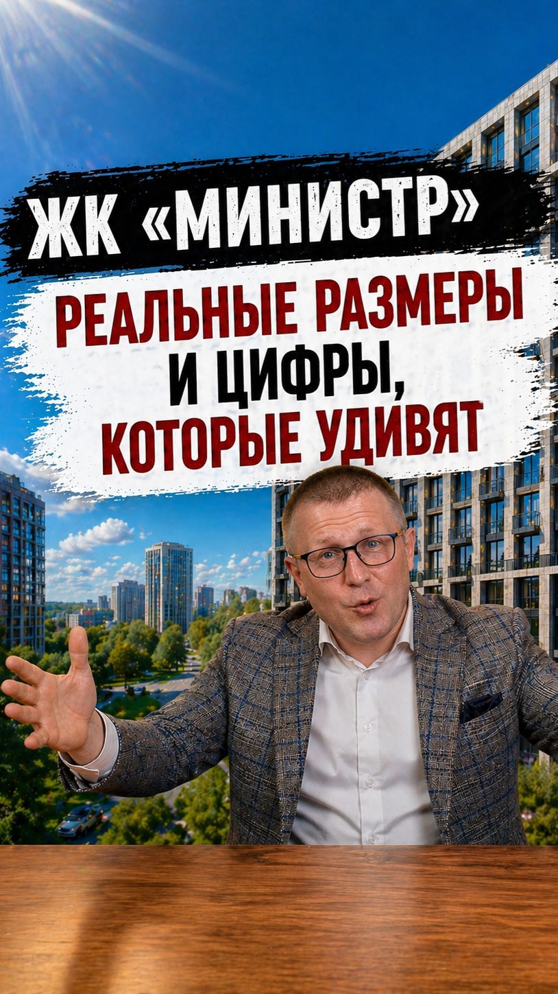 ЖК Министр в Ижевске - реальные размеры и цифры, которые удивят