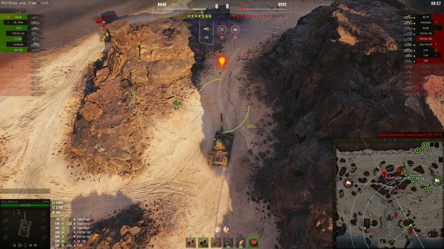 [Fermani Wot] Gorilla ● На аэродроме не испугался, хотя попёр весь зоопарк и выдержал дикую атаку!