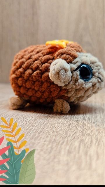 Вязаная игрушка. Овечка.