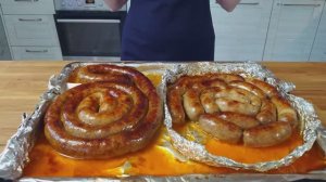 Домашние колбаски гриль с хрустящей корочкой - сырные и пряные 😋🥬