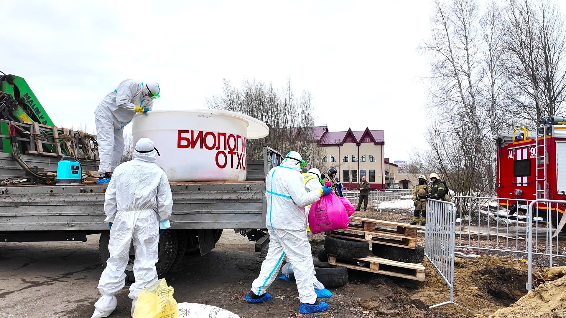 В Нижневартовске прошли учения по борьбе с птичьим гриппом
