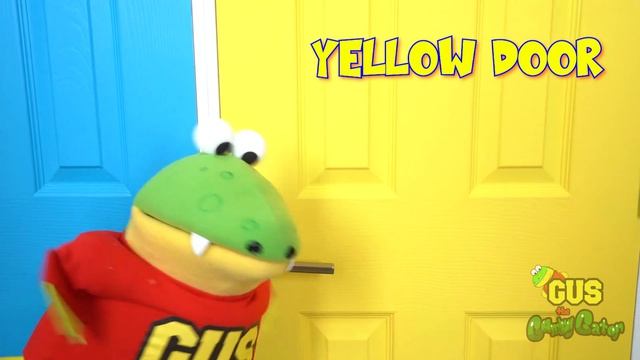 Don't Choose The Wrong Door Challenge With Gus The Gummy Gator