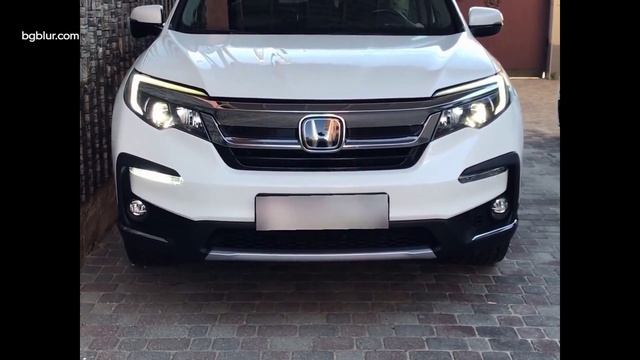 Honda Pilot 3, дополнительное ДХО + Led поворотники