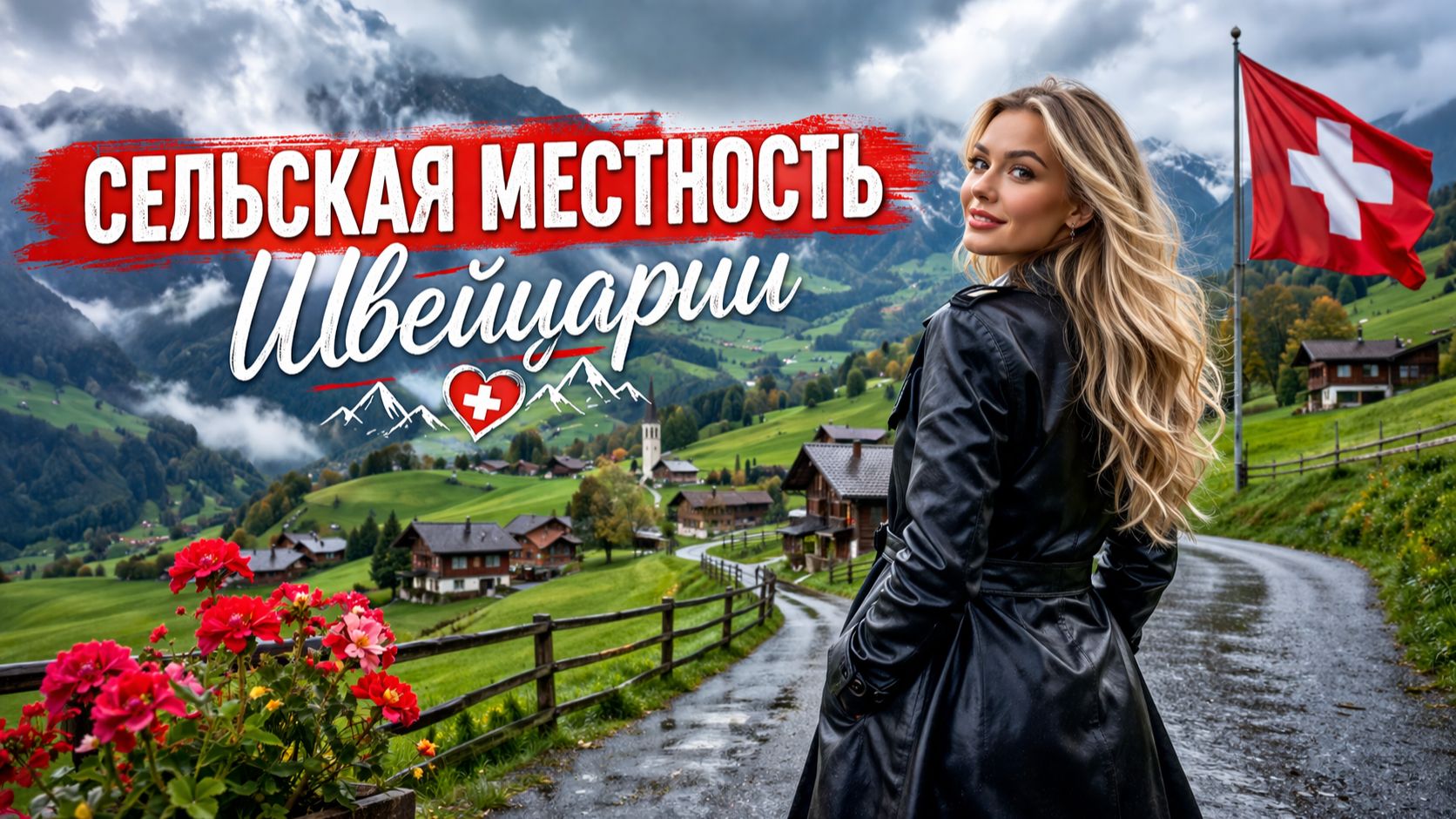 Швейцария. Райская сельская местность — расслабляющая и спокойная прогулка по самым красивым швейцар