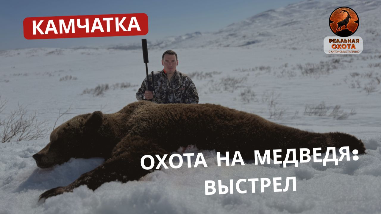 КАМЧАТКА | МЕДВЕДЬ | ВЫСТРЕЛ |1 ДЕНЬ