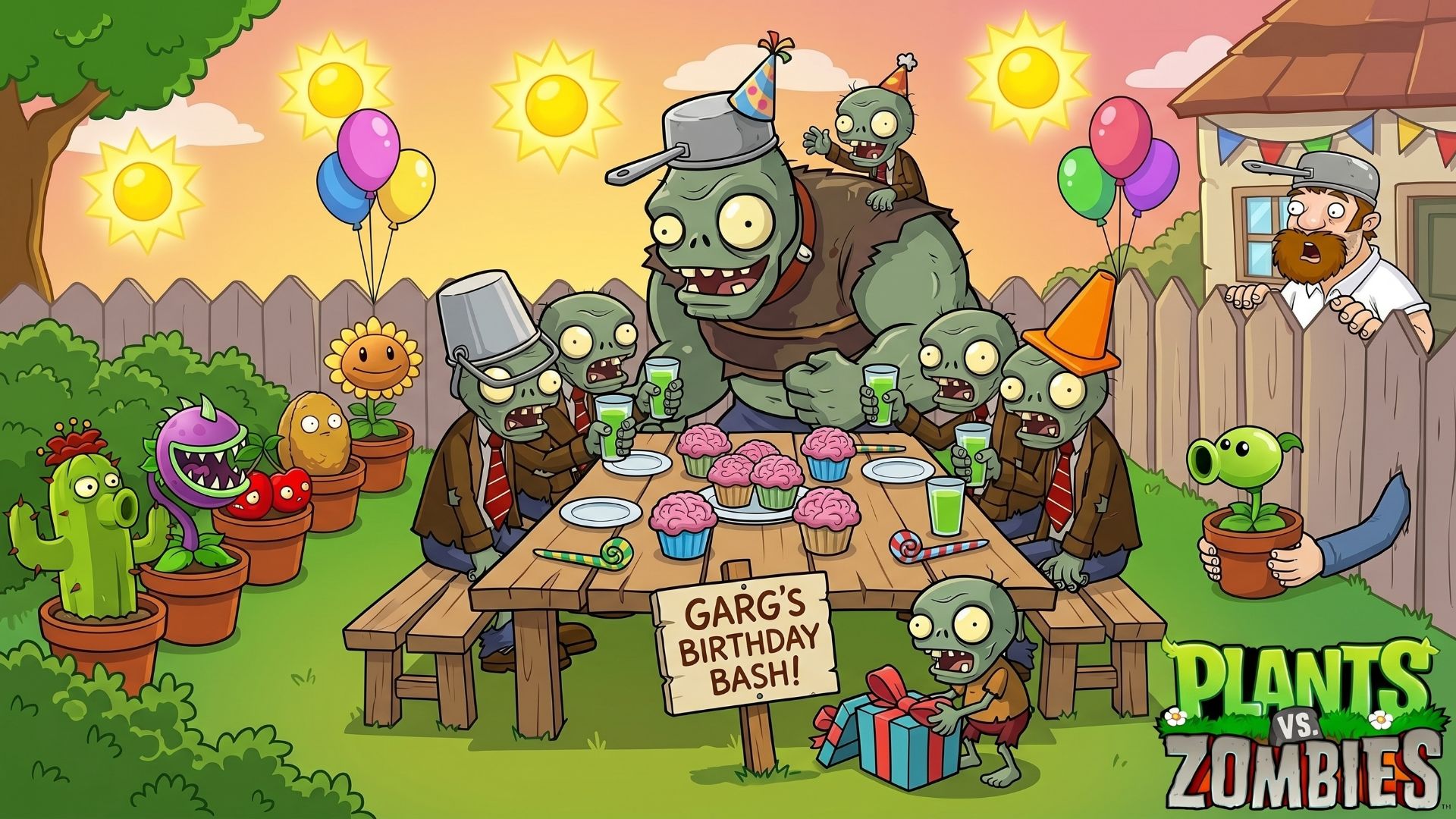 Зомби против растений! Hybrid Grafted Plants Vs Zombies PvZ Растения против Зомби ПвЗ