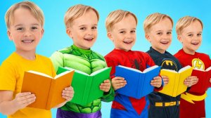 Приключения в школе супергероев — весёлые уроки и командная работа для детей