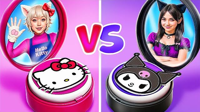 Девчачий батл Хелло Китти против Куроми! Стильный челлендж
