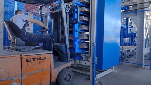 Автоматическая линия вибропрессования RVP 2000