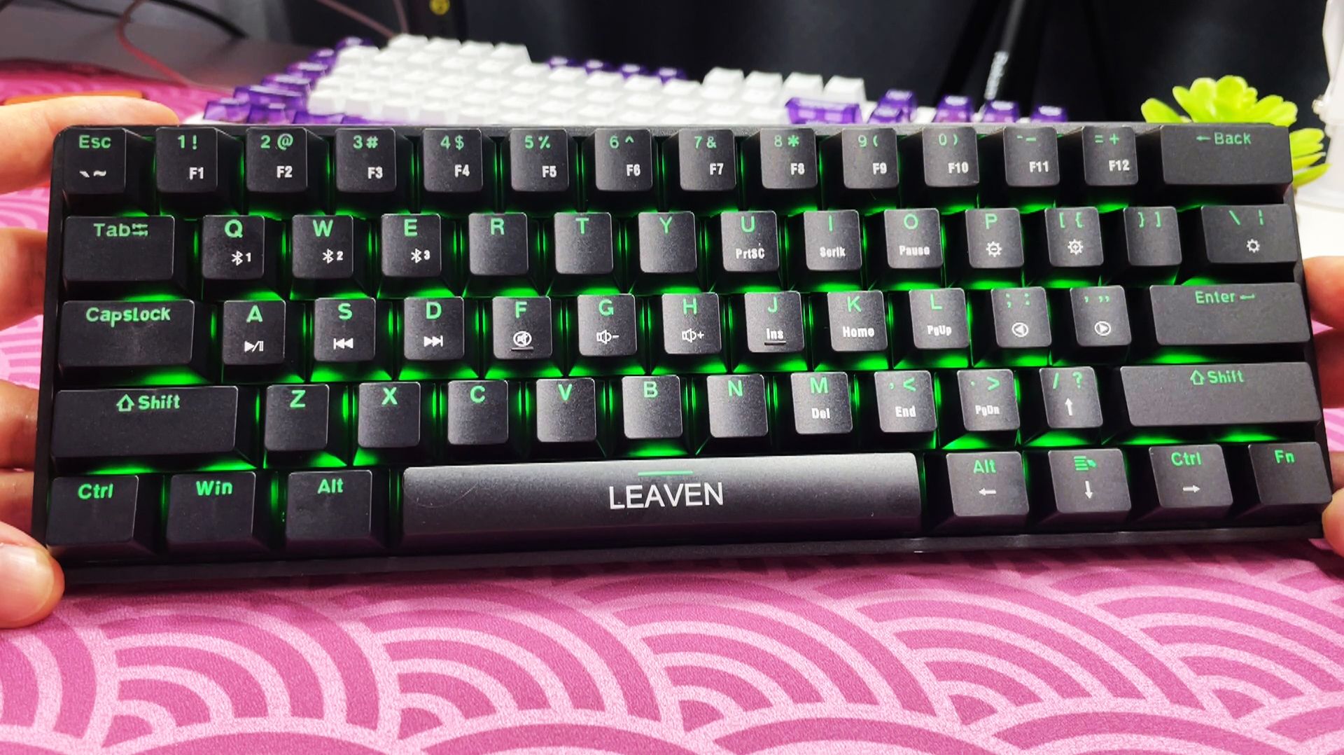 БЕСПРОВОДНАЯ КОМПАКТНАЯ МЕХАНИКА LEAVEN K28