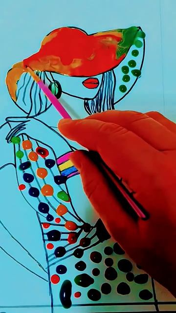 Colors #shortsart 🌈