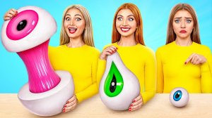 Большая, Средняя или Маленькая Тарелка Челлендж # Кухонные Лайфхаки и Рецепты от Jelly DO Challenge