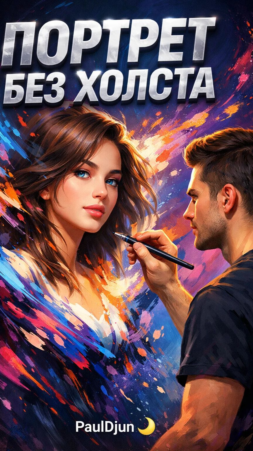 Портрет без холста   - Портрет без холста — нежный дуэт под стихи автора | ИИ музыка | PaulDjun