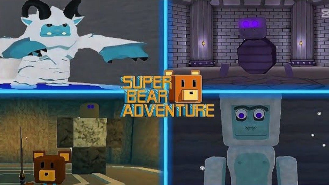 В этом видео я раскрываю 100 неизвестные и секретные ошибки в Super Bear Adventure