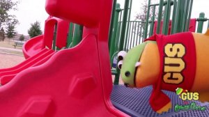 Outdoor playground Park for kids and Power Wheels Cars