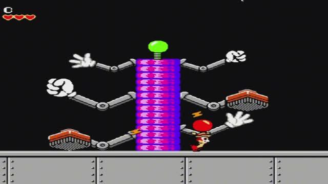 Чип и Дейл "Робот статик"➤ Chip and Dale Rescue Rangers  ( NES / Famicom / Dendy)