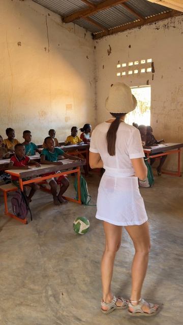 В местной школе