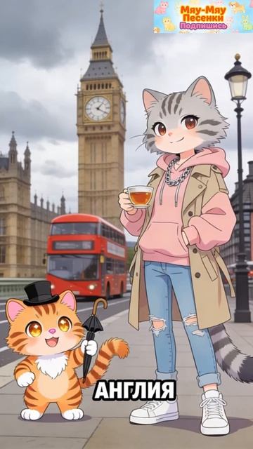 Котёнок Гав и Лена — Европа | Куда отправимся дальше? 🏰🍕🌷