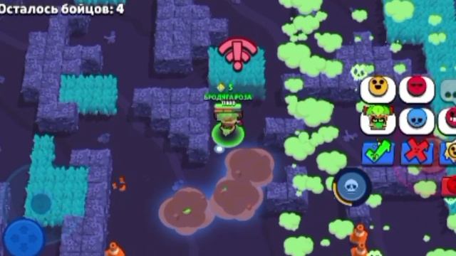 Brawl Stars. Транк тащит начальном этапе.