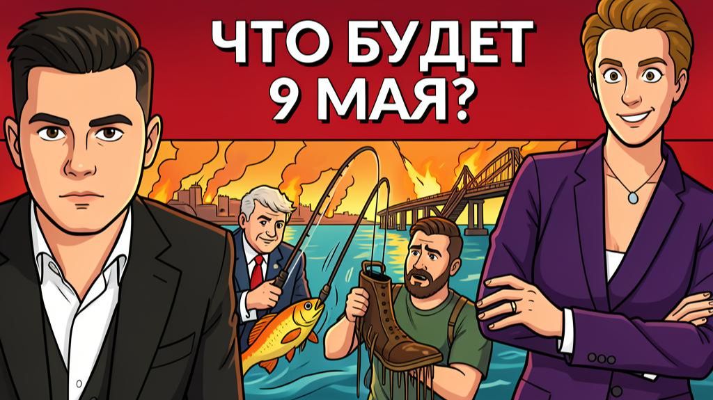 Атака на Крымский Мост. Чего ждать 9 мая? Прилеты по НПЗ. Переговоры Трампа и Путина