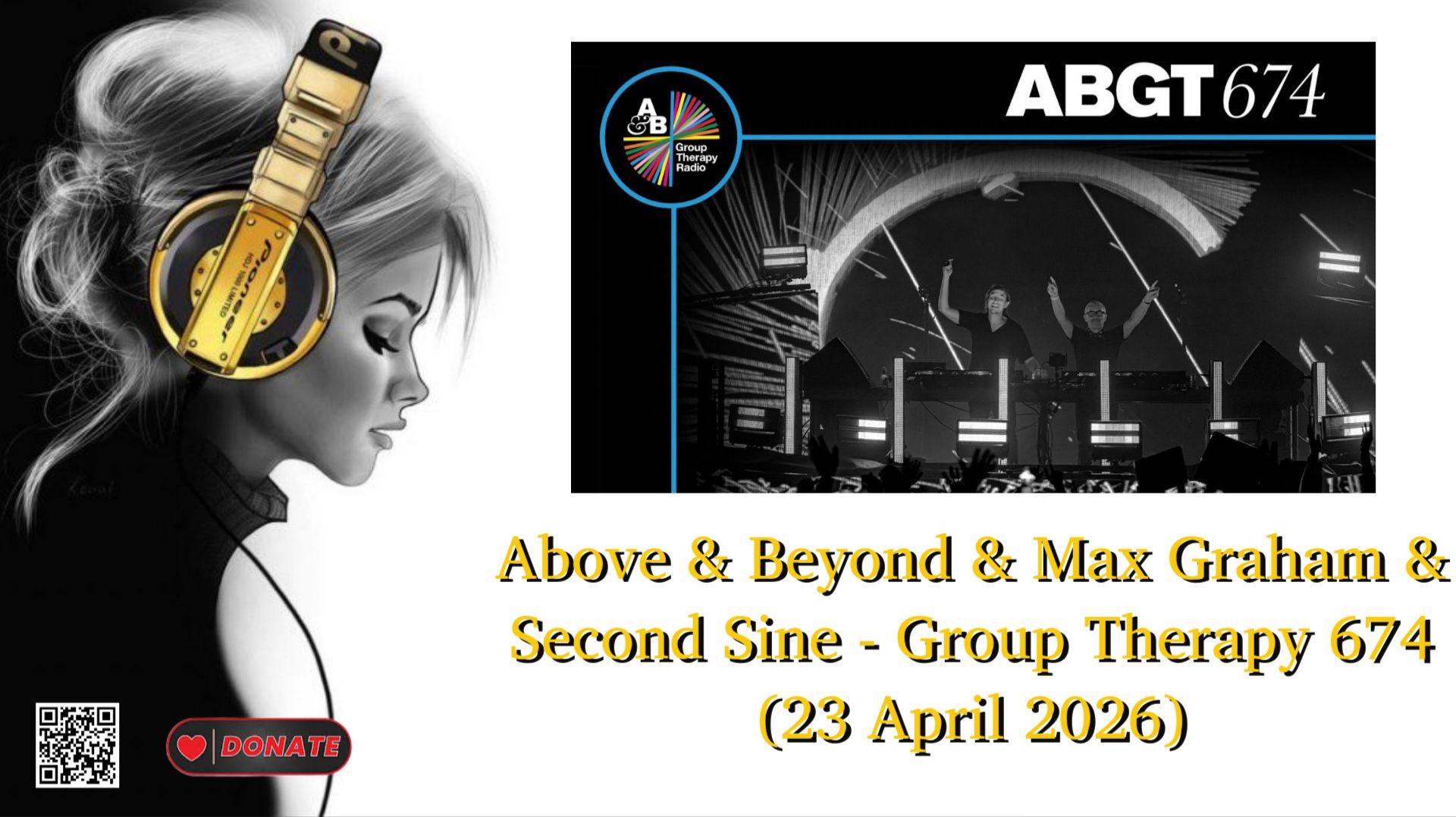 Above & Beyond & Max Graham & Second Sine - Group Therapy 674 (23 April 2026)