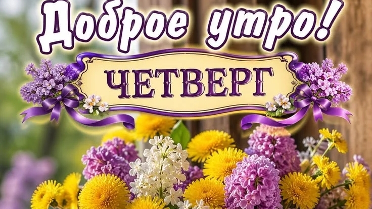Доброе утро апреля. Шикарная музыкальная открытка.