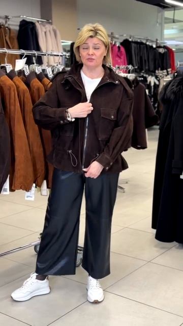 Новая коллекция курток из натуральной итальянской замши 89900р‼️