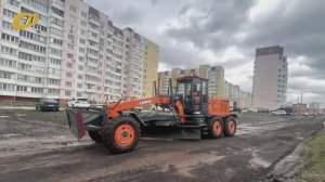 УЧАСТОК ДОРОГИ ЗА КАТКОМ «ЮБИЛЕЙНЫЙ» НАЧАЛИ ПРИВОДИТЬ В ПОРЯДОК, ВЫПОЛНИВ ГРЕЙДИРОВАНИЕ