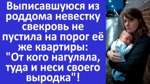 Истории из жизни | Свекровь не пустила домой невестку из роддома | Аудио рассказы |Жизненные истории