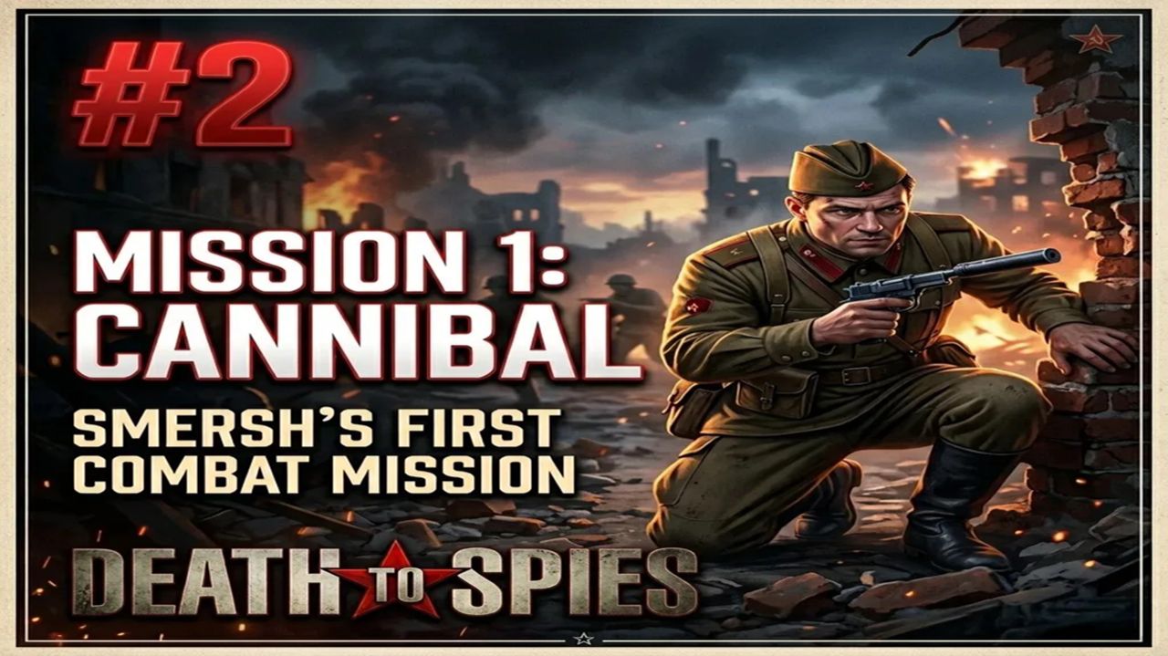 Смерть шпионам (Death To Spies) / #2 / Миссия 1: Людоед | Первый боевой выход СМЕРШа