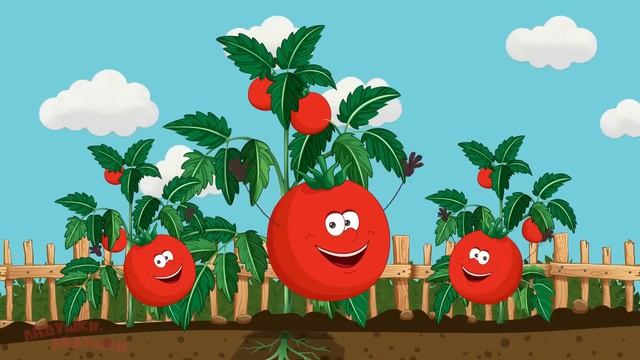 🍿 УЧИМ ОВОЩИ для детей - развивающие мультики для самых маленьких на русском