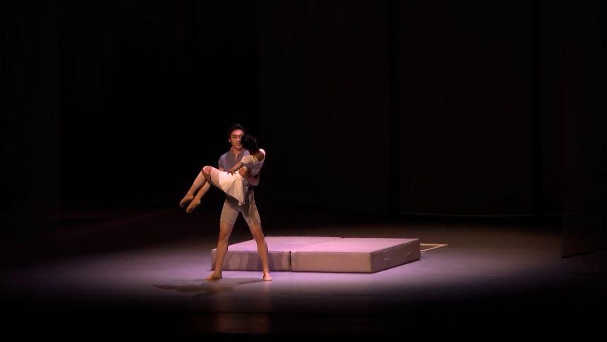 «Лебедь» взлетел в Мариинке: китайский театр привез в Петербург балет на плечах