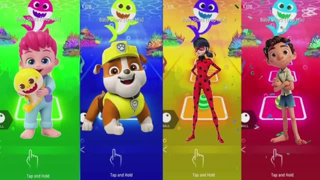 🐶 СКАЙ против ЧЕЙЗА и РАЙДЕРА! 🔥 Битва Щенячьего Патруля под Кофин Дэнс в Плитках Музыки! 🎹