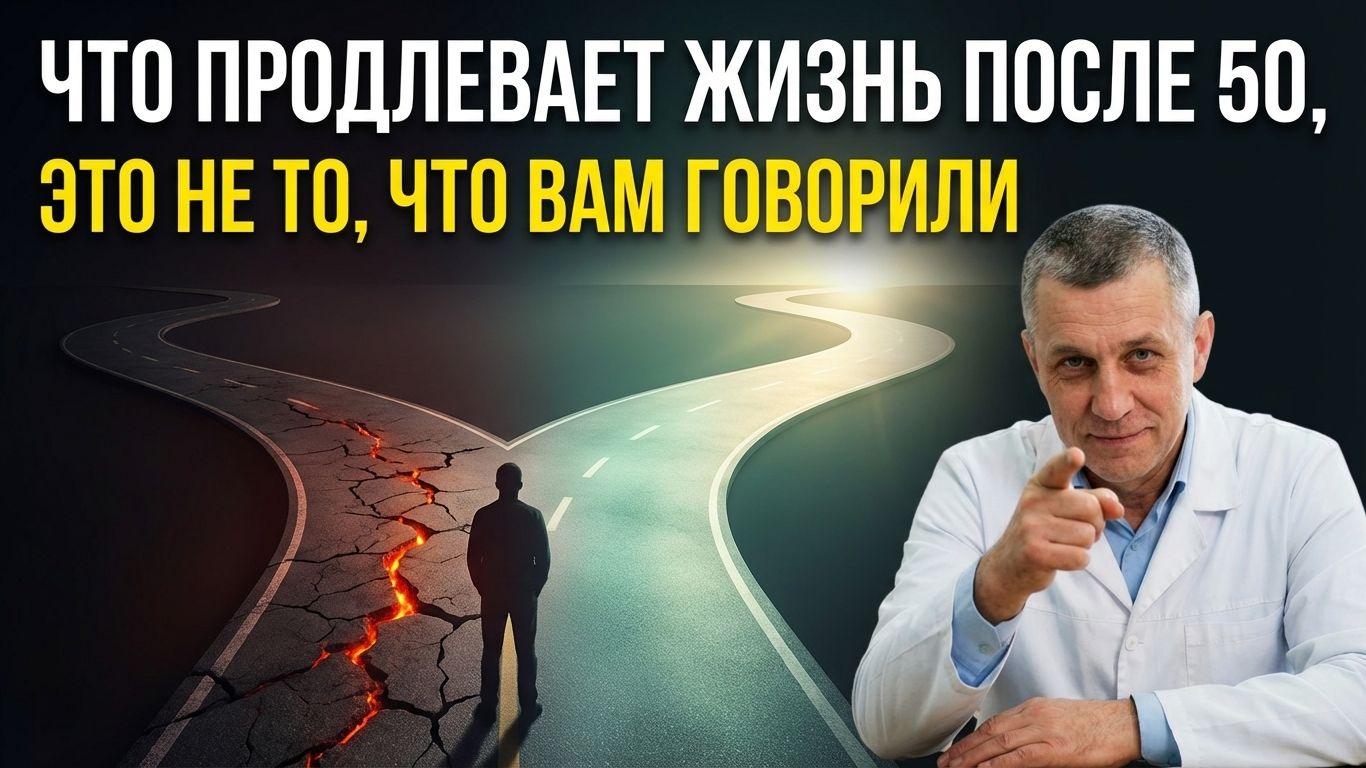 Что на самом деле продлевает жизнь после 50 — и это не то, что вам говорили