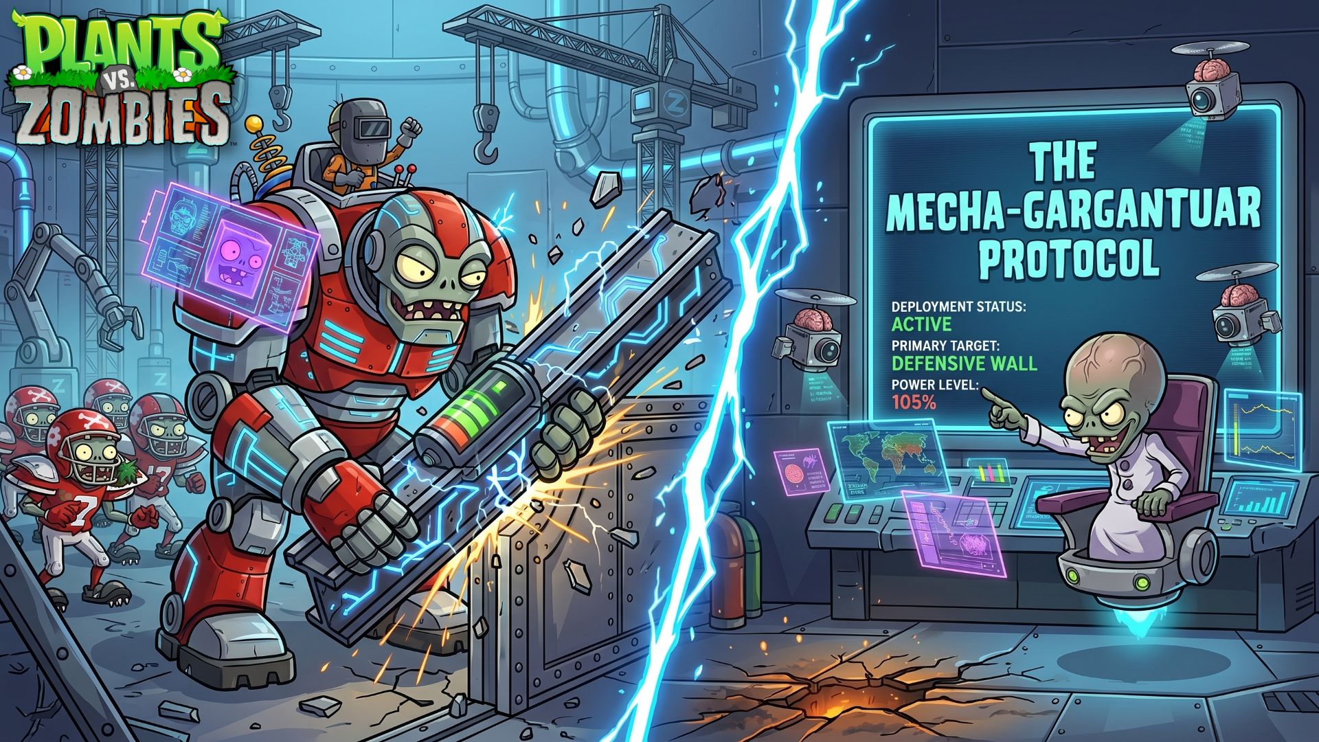 Зомби против растений Hybrid Grafted PVZ FUSION EXPANDED MOD Plants Vs Zombies-2