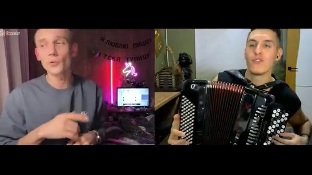 БАЯНИСТ и ПЕВИЦА спели на РУССКОМ для ИНОСТРАНЦЕВ