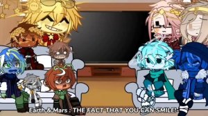 「⭐」SolarBalls react to Rocky planet || [ 1/2 ] ‼️Speed X2 ‼️