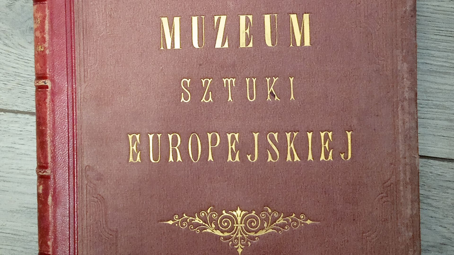Книга антикварная Muzeum Sztuki Europejskiej