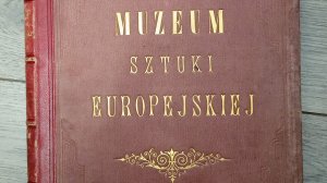 Книга антикварная Muzeum sztuki europejskiej