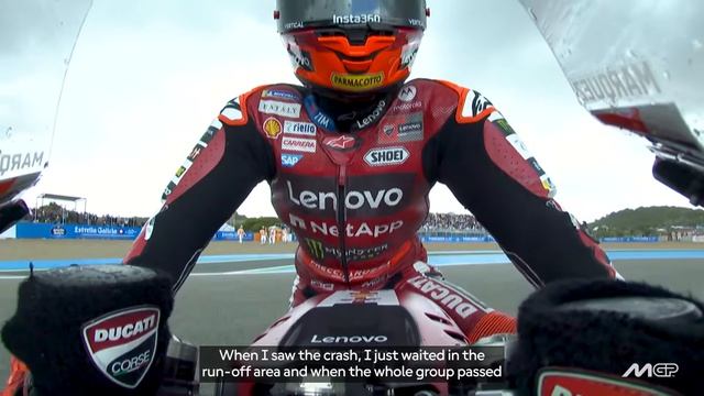 Безумный разворот Марка Маркеса в спринте 🤯 | Гран-при Испании 2026