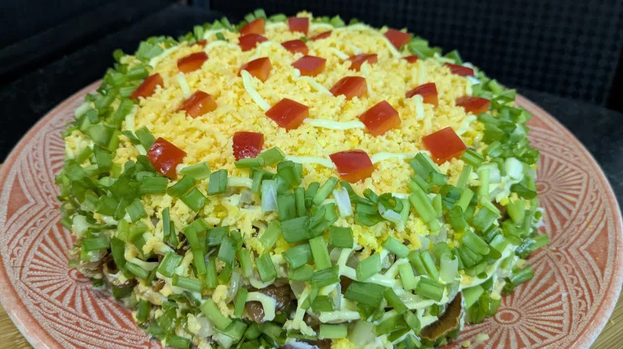 Салат Объедение! Который ешь и не можешь остановиться! Побил ВСЕ рекорды по скорости приготовления!