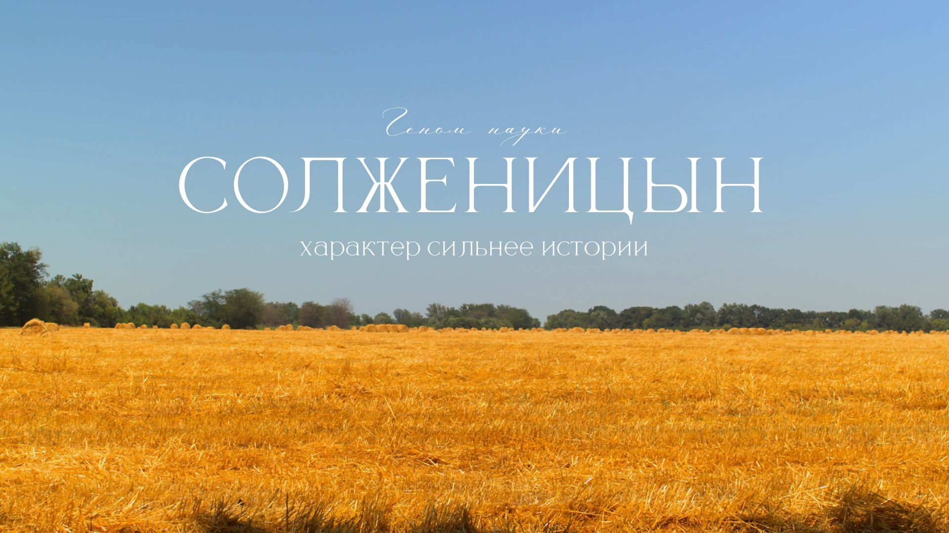 Солженицын: характер сильнее истории