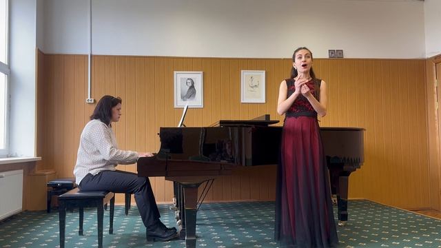 В.А.Моцарт Каватина Графини из оперы «Свадьба Фигаро». Исполняет Навоян Илона