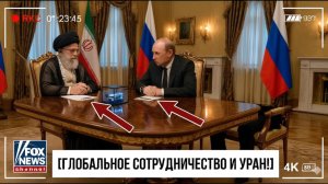 Путин только что передал уран Ирану, и мир не знает, что будет дальше